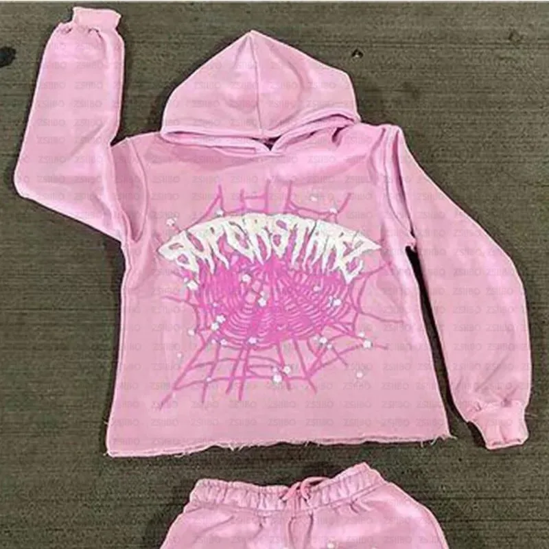 ❤ ❤ 2025 Sudadera con capucha con estampado de telaraña, creatividad estética, ropa Y2K, chaqueta para mujer, Top, Sudadera con capucha para hombre Punk, nuevo ★ ☆