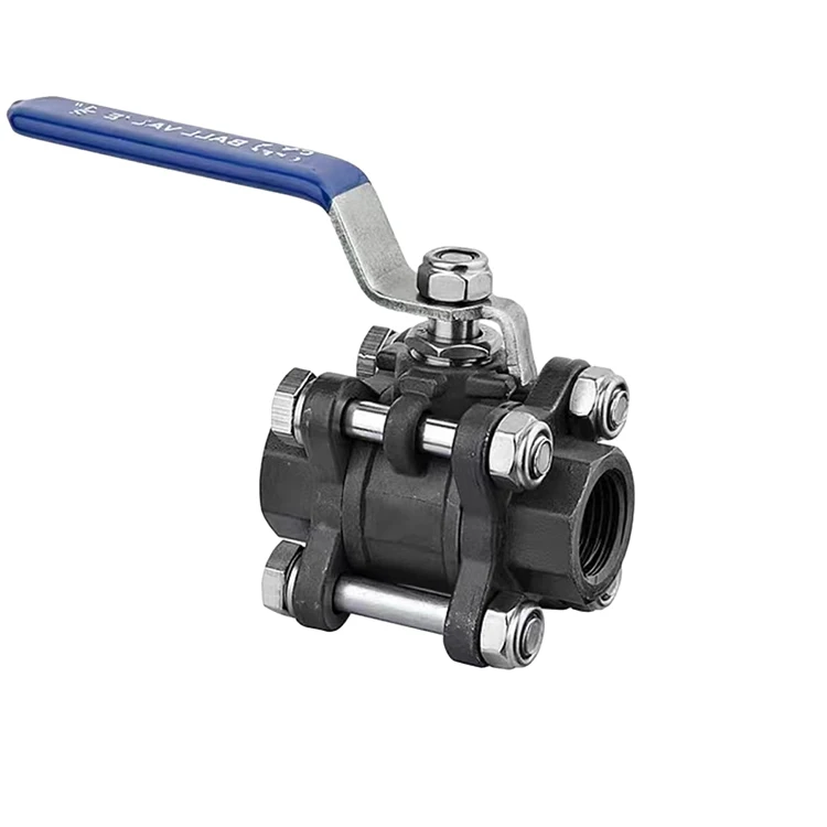 Q11F-16C 1/2inch 3PC WCB Manual Thread Ball Valve