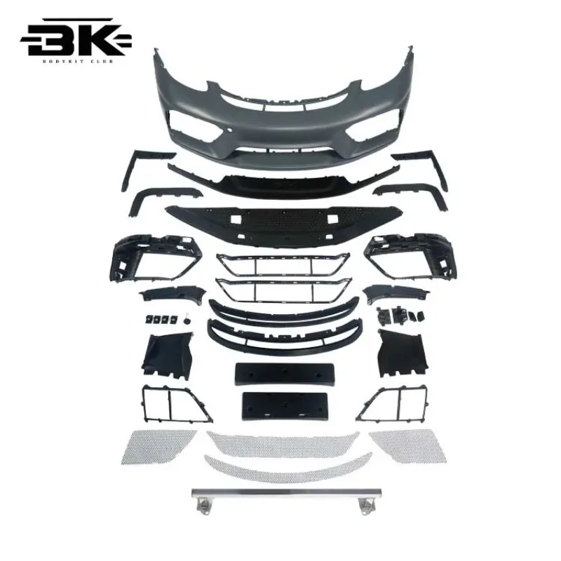 

Factory Hot Selling 718 982 Cayman Boxster Upgrade GT4 Style Front Bumper Assembly Car Tuning Parts PP Plastic Bodykit for Porsc