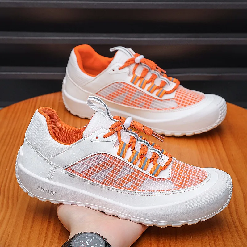 Carbon Plate Men Running Shoes Trendy Air-cushion Breathable Non Slip Sneakers Men Outdoor Hiking Racing Sports Shoes Zapatillas