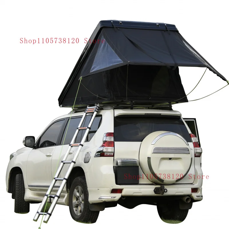 Factory Hot Selling Camping Roof Top Tent Hing Triangular Off Road Outdoor S Plastic Hard Car Trailer Ro