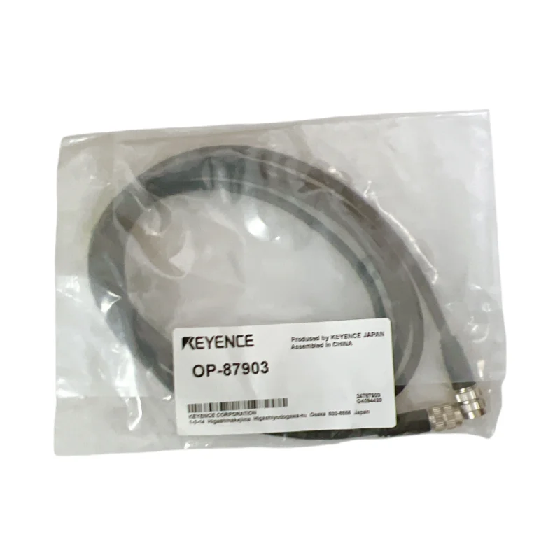 KEYENCE OP-87903 OP-87904 OP-87905 OP-87906 OP-87907 Laser Sensor Head Cable 2m Provide Power Supply for Sensors in Stock