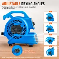 SucceBuy Floor Blower 1360 RPM 600 CFM Air Mover for Drying and Cooling Portable Dryer for Janitorial Home Plumbing Commercial 4