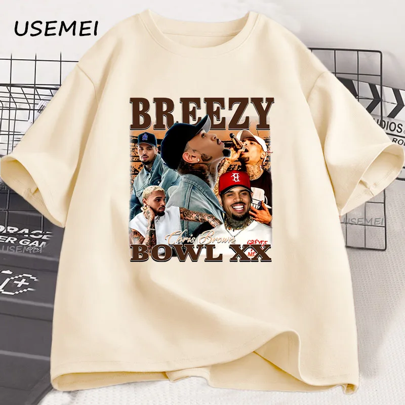 

Chris-Brown Tour T-shirt Vintage Concert Graphic Tee Music Tour Y2k T Shirt Men Women Casual Cotton Short Sleeve Tshirt Tops