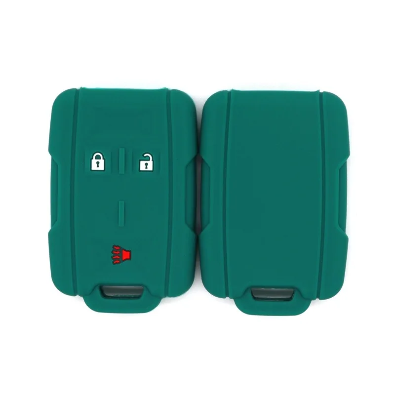 

Suitable for Chevrolet GMC new 3-button silicone key bag car key cover