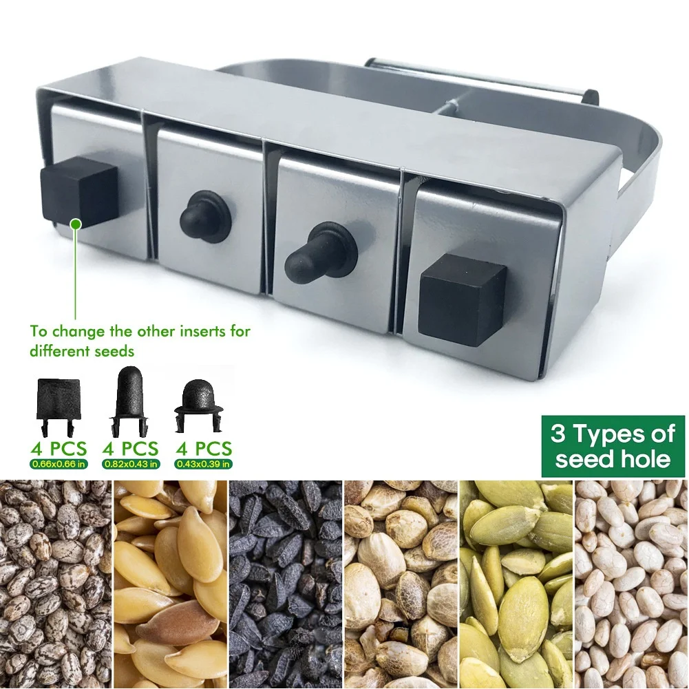 Stainless Steel Soil Block Maker 19x5.5x14cm for Soil Block Preparation Supports Root Development Gardening Tool Kit