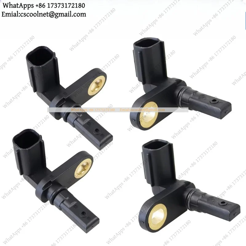 JS01 4PCS ABS Wheel Speed Sensor Front Rear 89542-0C020 89543-0C020 895420C020 895430C020 For 07-17 Tundra 4.0L 4.6L