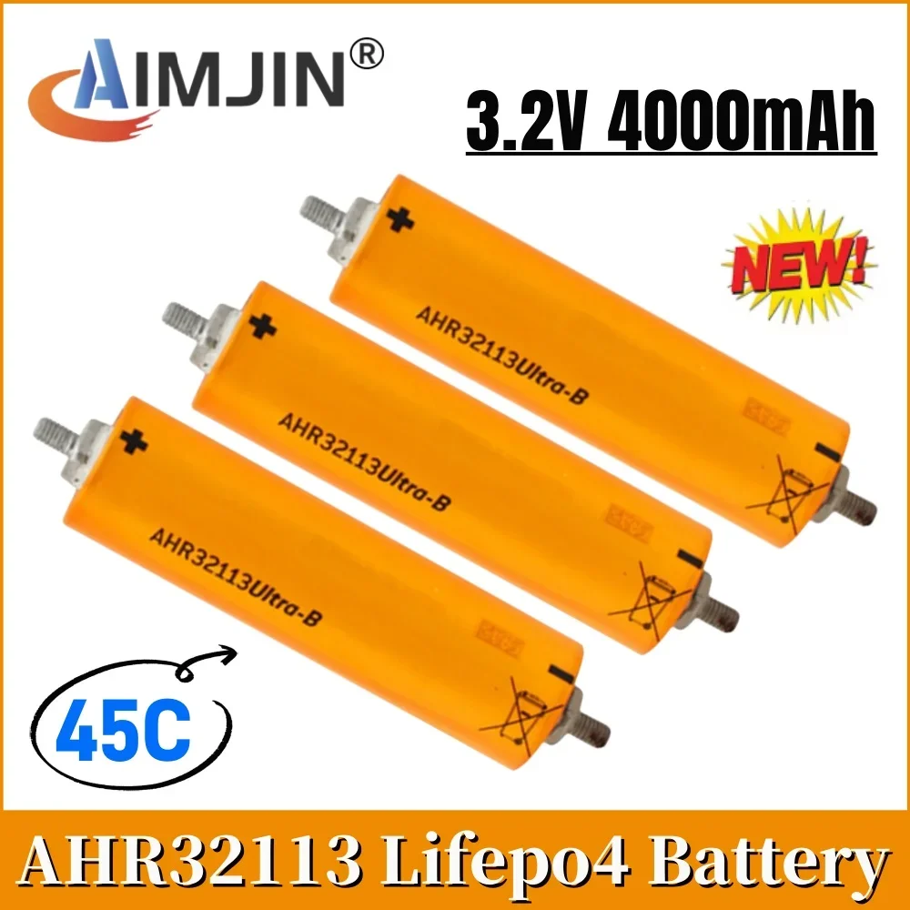 Complete New Manufacture for A123 AHR32113 Lifepo4 Battery 3.2V 4000mah 45C Rechargeable Lithium iron Phosphate Power Batteries