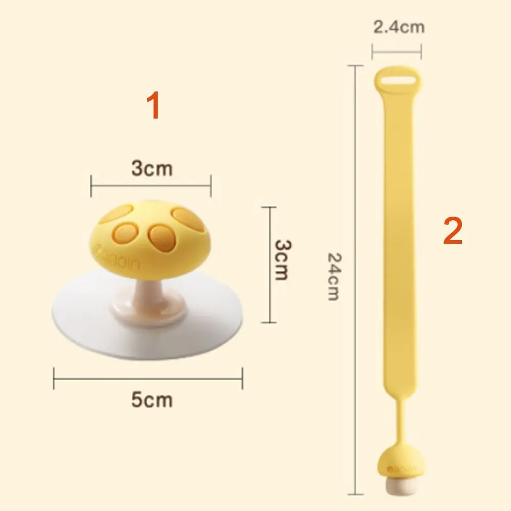 Cute Mushroom Shaped Avoid Touching Closestool Cleaning Tool Lid Lifter Toilet Lid Handle Toilet Seat Handle Lifting Device