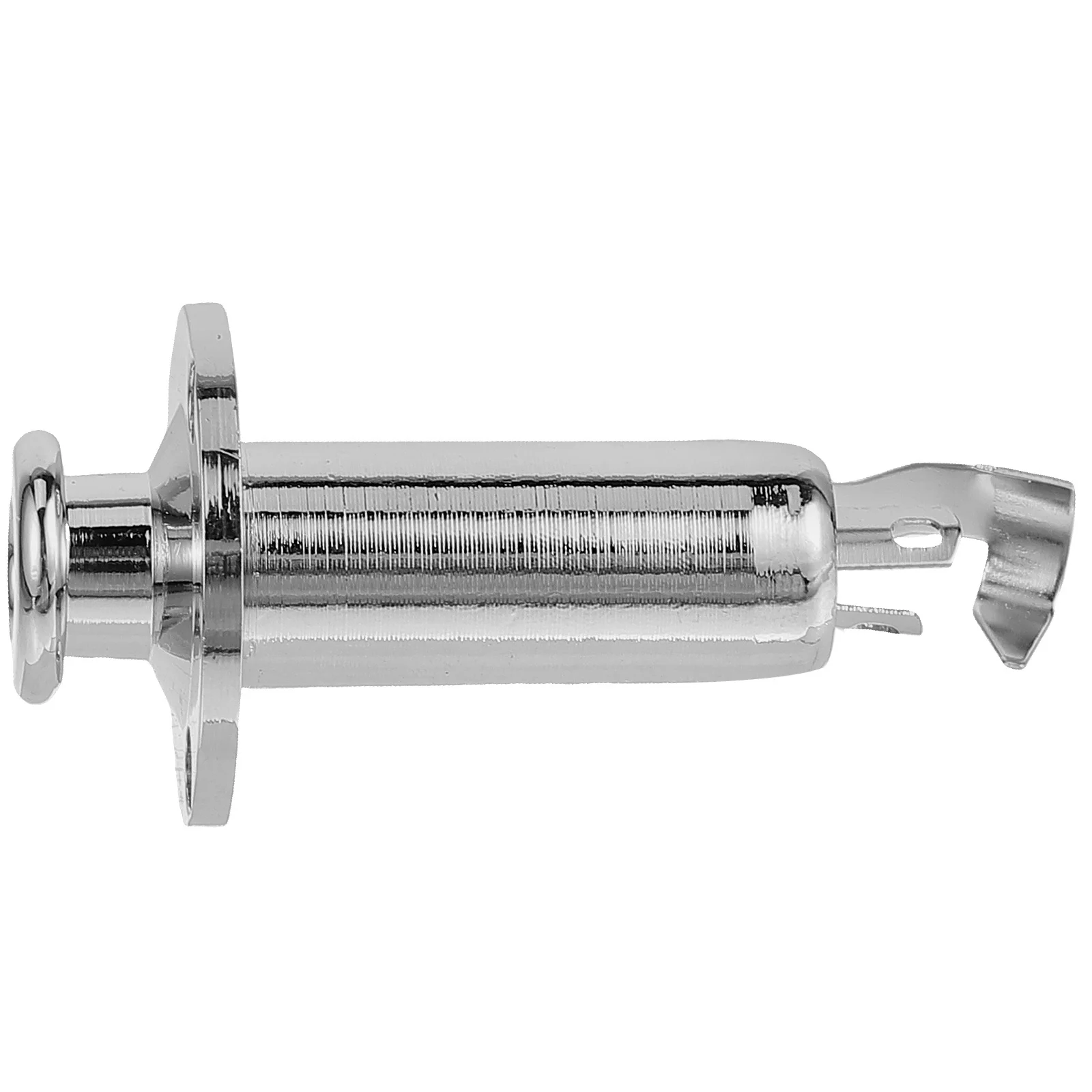 

Professional Guitar End Pin Jack Solid Metal Durable Stable Connection Output Socket Guitar Accessory Pickup Plug
