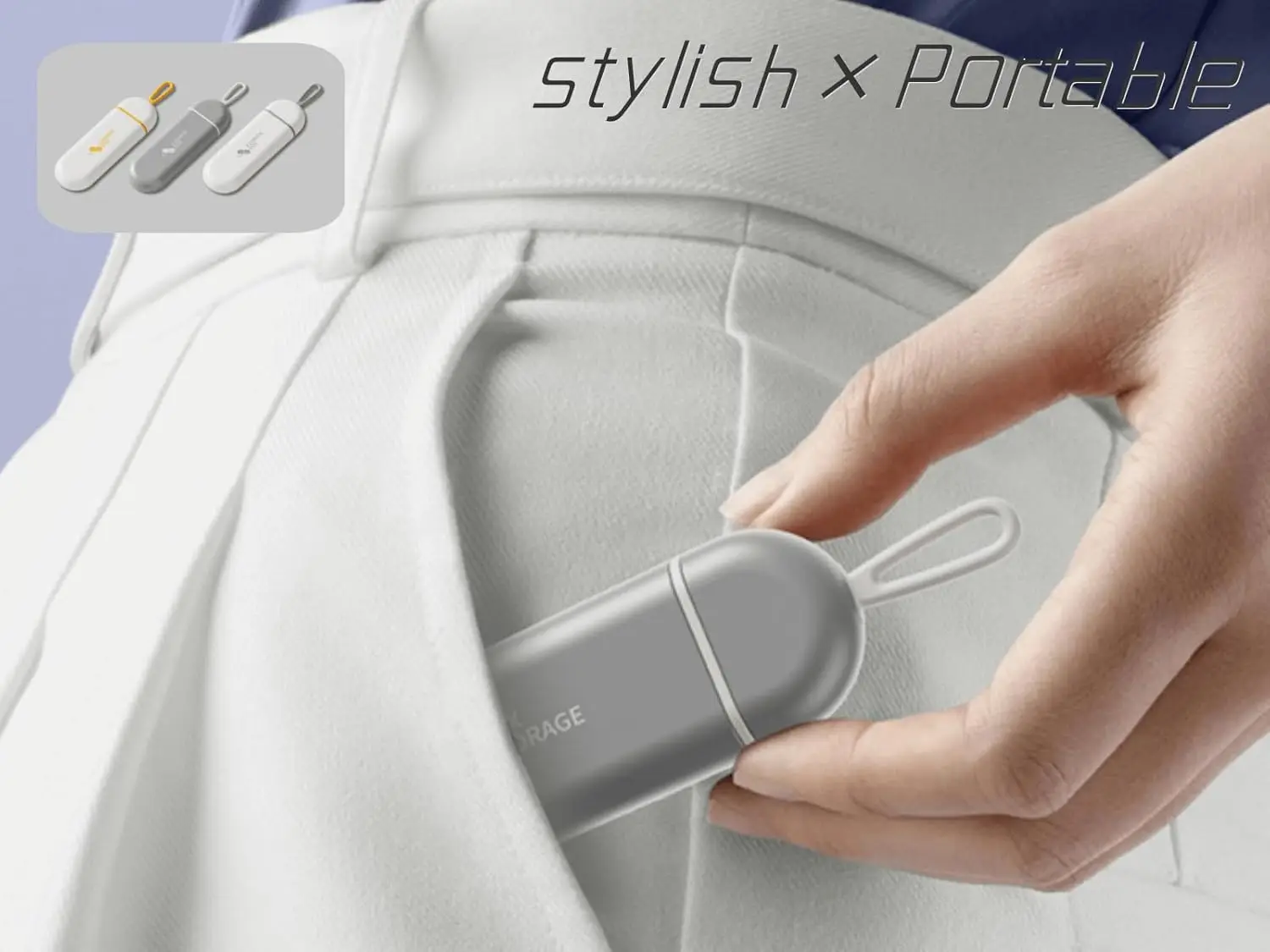 منظم حبوب الدواء 3 مقصورات علبة حبوب منع الحمل المحمولة السفر صندوق حبوب مقاوم للرطوبة للأقراص الفيتامينات مكملات زيت كبد سمك القد