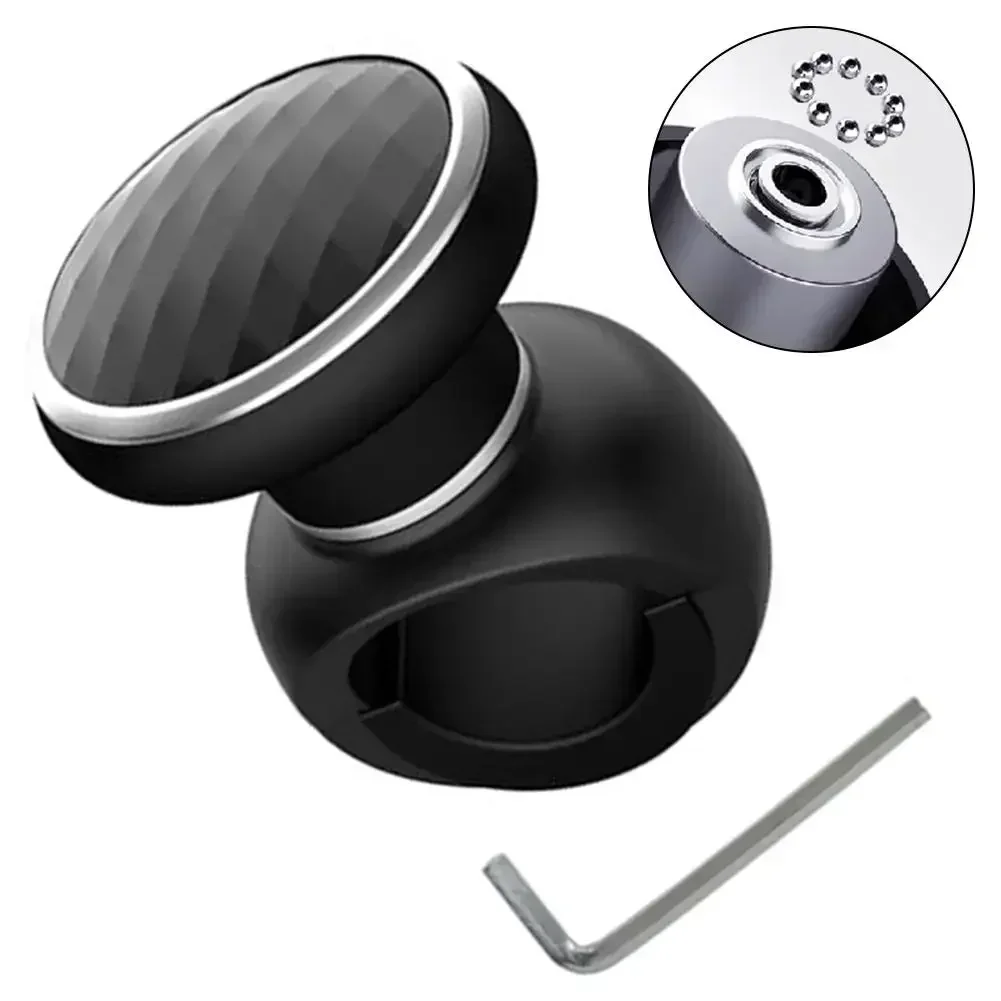 Car Steering Wheel Knob Spinner ABS And Premium For Cars, Trucks 360-Degree Rotation Labor-saving Metal Bearing Steering Booster