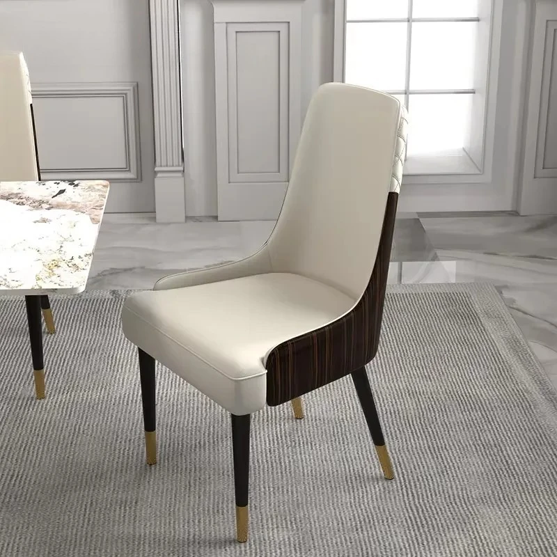 Design Dining Chairs with Backrest Dinner Chairs Leisure Chair for Dining Room, Conference Room, Reception Room