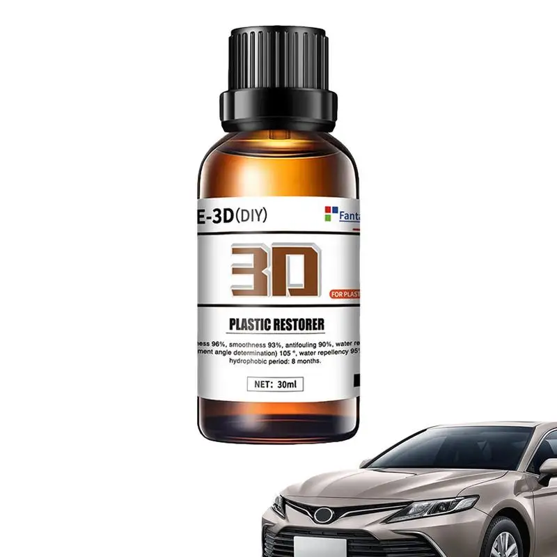 

Car Trim Restorer 30ml User Friendly Trim Restorer Car Interior Restorer User Friendly Trim Restorer Protective Car Restoring