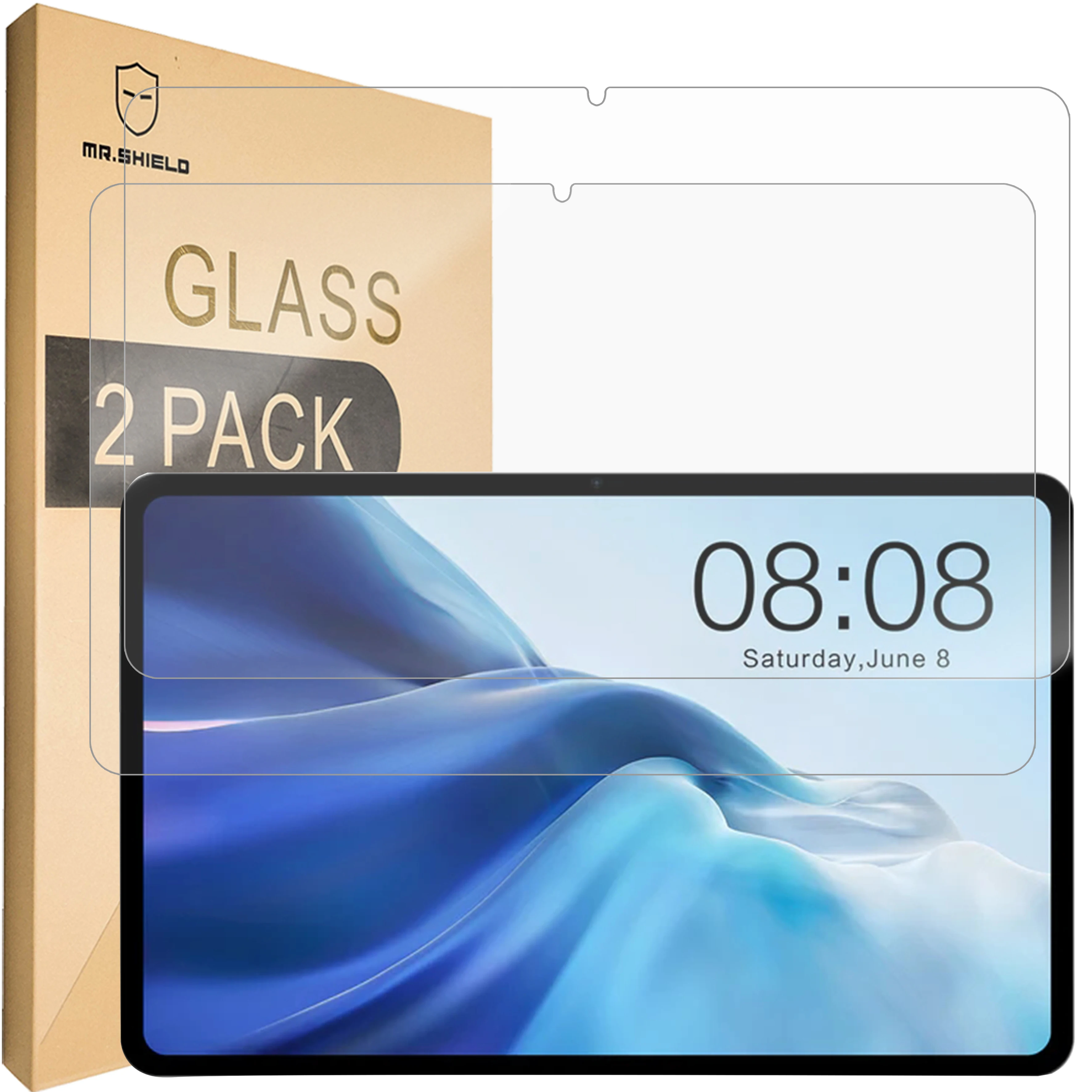 

Mr.Shield [2-PACK] Screen Protector For TECLAST T50 / TECLAST T50 Pro 2023 Tablet 11 Inch [Tempered Glass] [9H Hardness] Screen