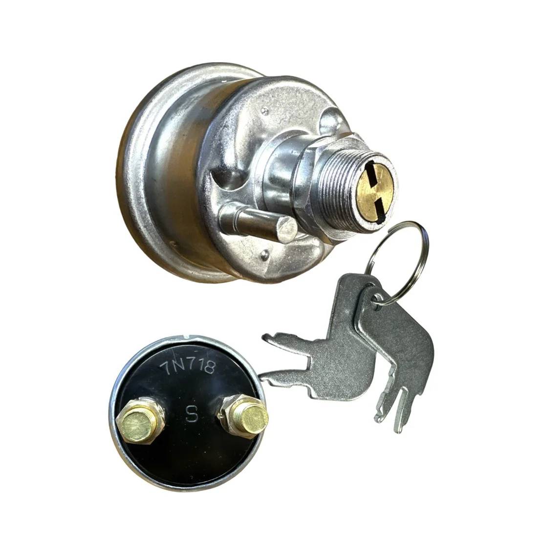 

Battery Ignition Disconnect Switch 24V 200A for Excavators Pos 2 OE 7N0718 7N-0718