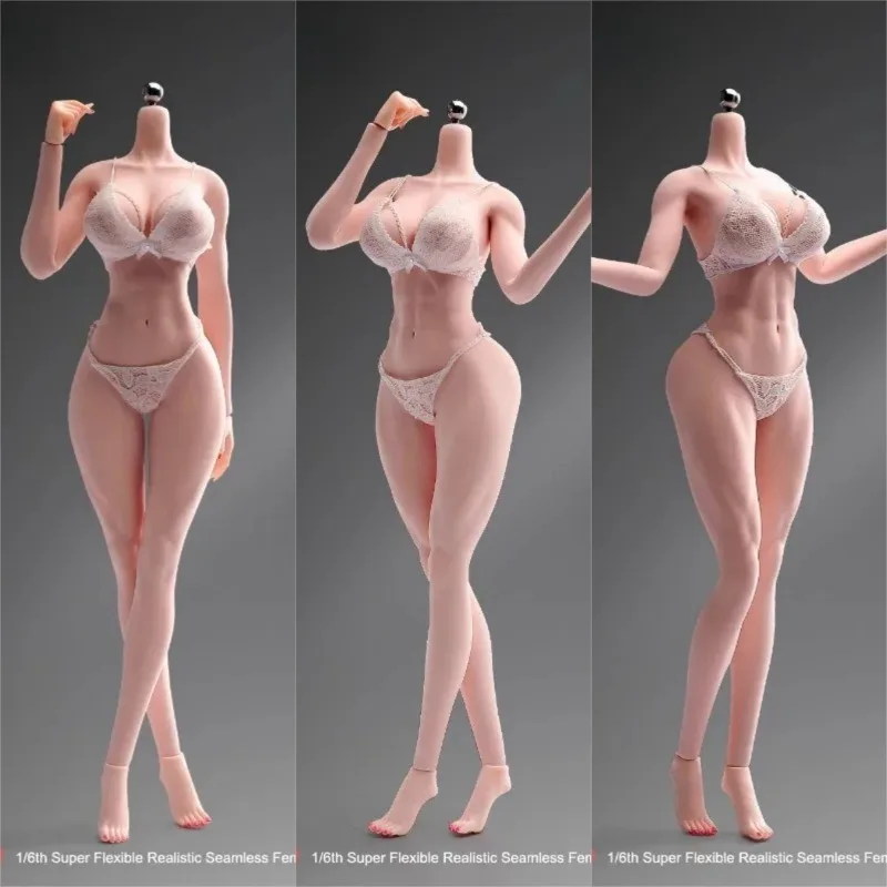 

1/6 Scale YM507 Female doll Super Flexible Realistic Seamless Platinum Silicone Rubber Joint Movable Fit 12'' Toy Figures Body