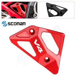 Motorcycle CNC Aluminum Ignition Voltage Cover Accessories For Multistrada V4 V4S Sport Rally v4 Pikes Peak 2023 2024