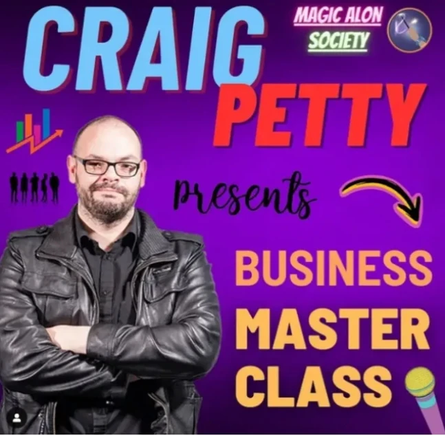 

Craig Petty – Magic Business Masterclass Lectures - Magic tricks (Instant Download)