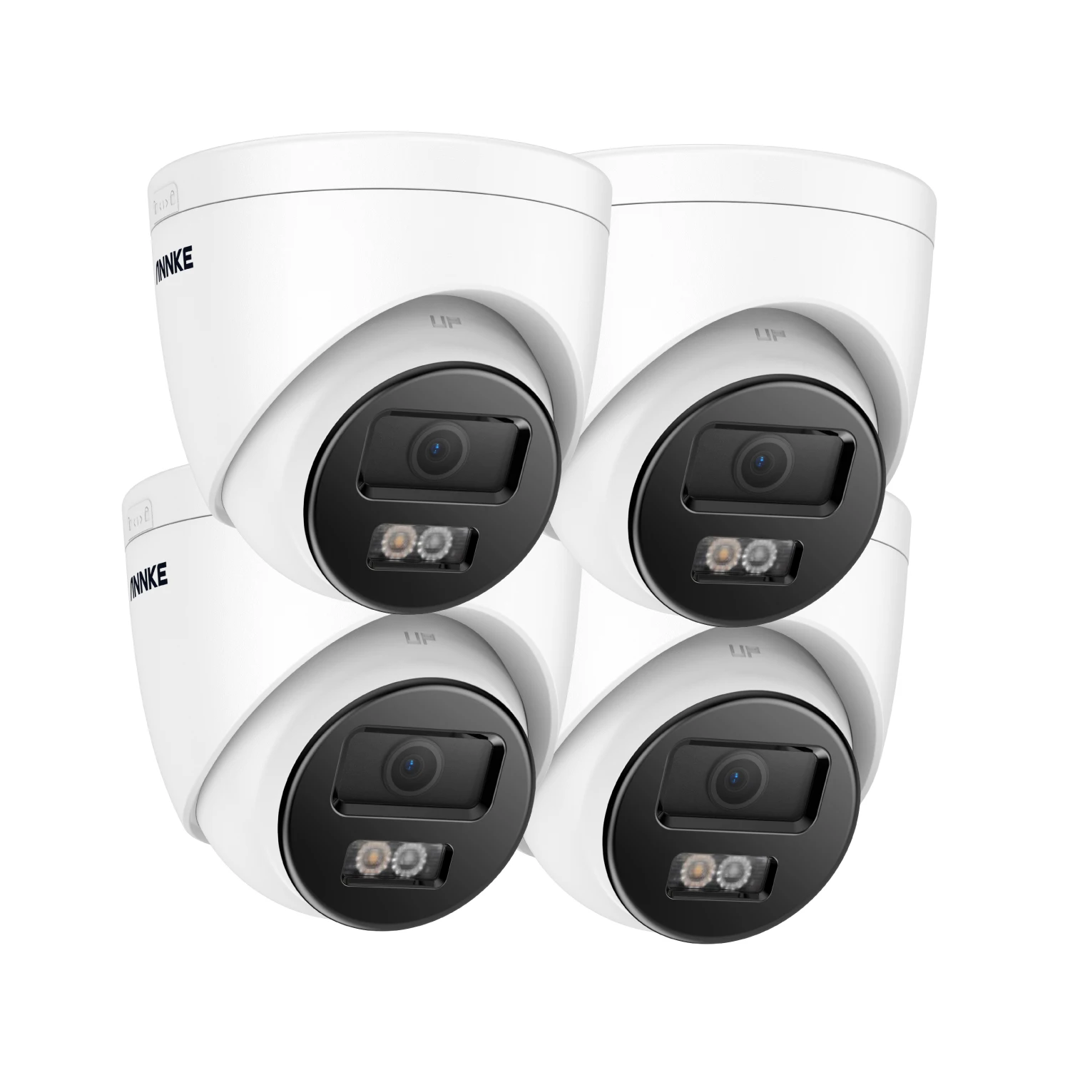 C1200 12MP  Home and Business Surveillance PoE IP Security Camera AI Smart Hybrid Light CCTV Network Camera Kit
