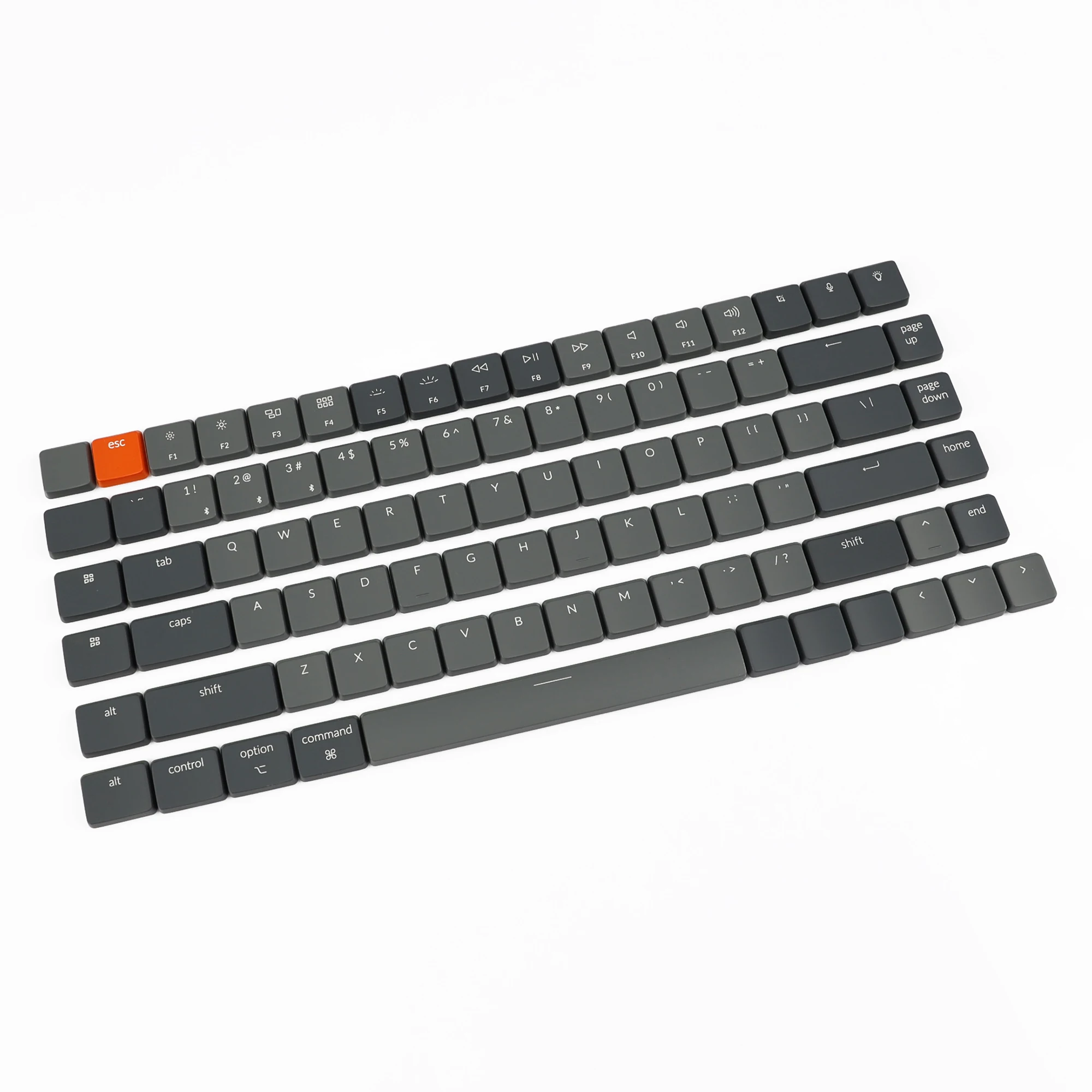 Gaming Keyboard Tester - Низкопрофильные клавиши YMDK с подсветкой, 116