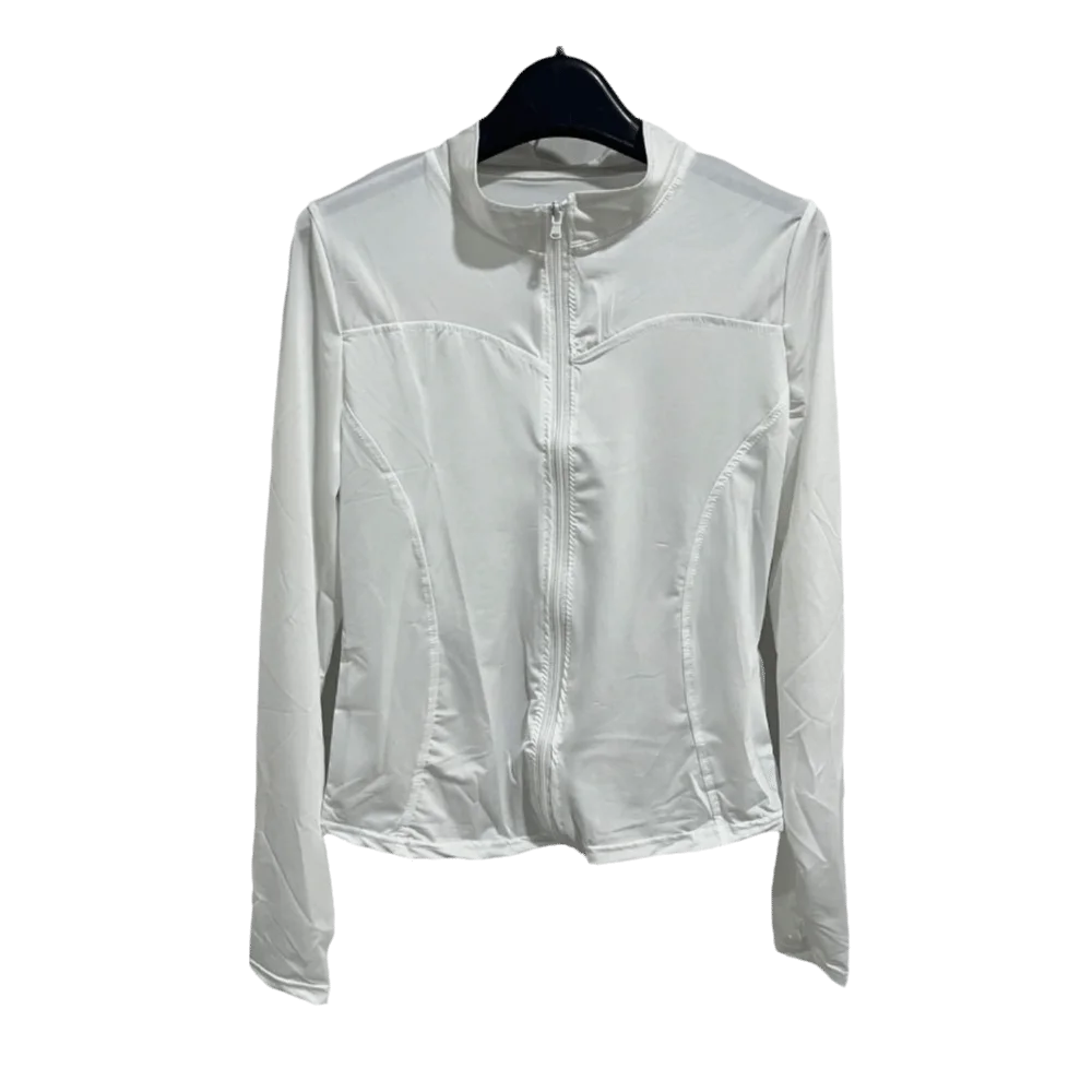 Ice Silk Summer Sunscreen Clothes Breathable Sun Protection Long Sleeved Jacket Long Sleeved Cycling Women's Thin Coat for Women