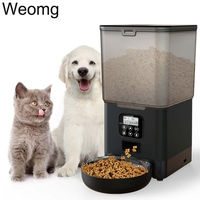 6L TuYa Wi-Fi Or Button Automatic Timmer Pet Feeder Smart Feed Dog Cat Feeder App For Pet  Voice Recorder Food Dispenser Bowl