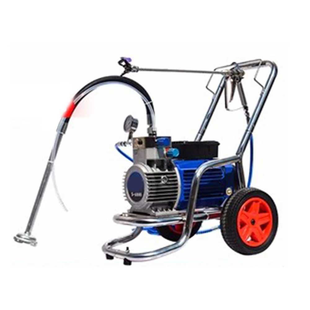 S-3800/S-6800 Alta Pressão Airless Pintura Máquina Multi-Function Pintura Pulverizador Com Pistola De Pulverização Para Retardante De Fogo De Látex De Coatina