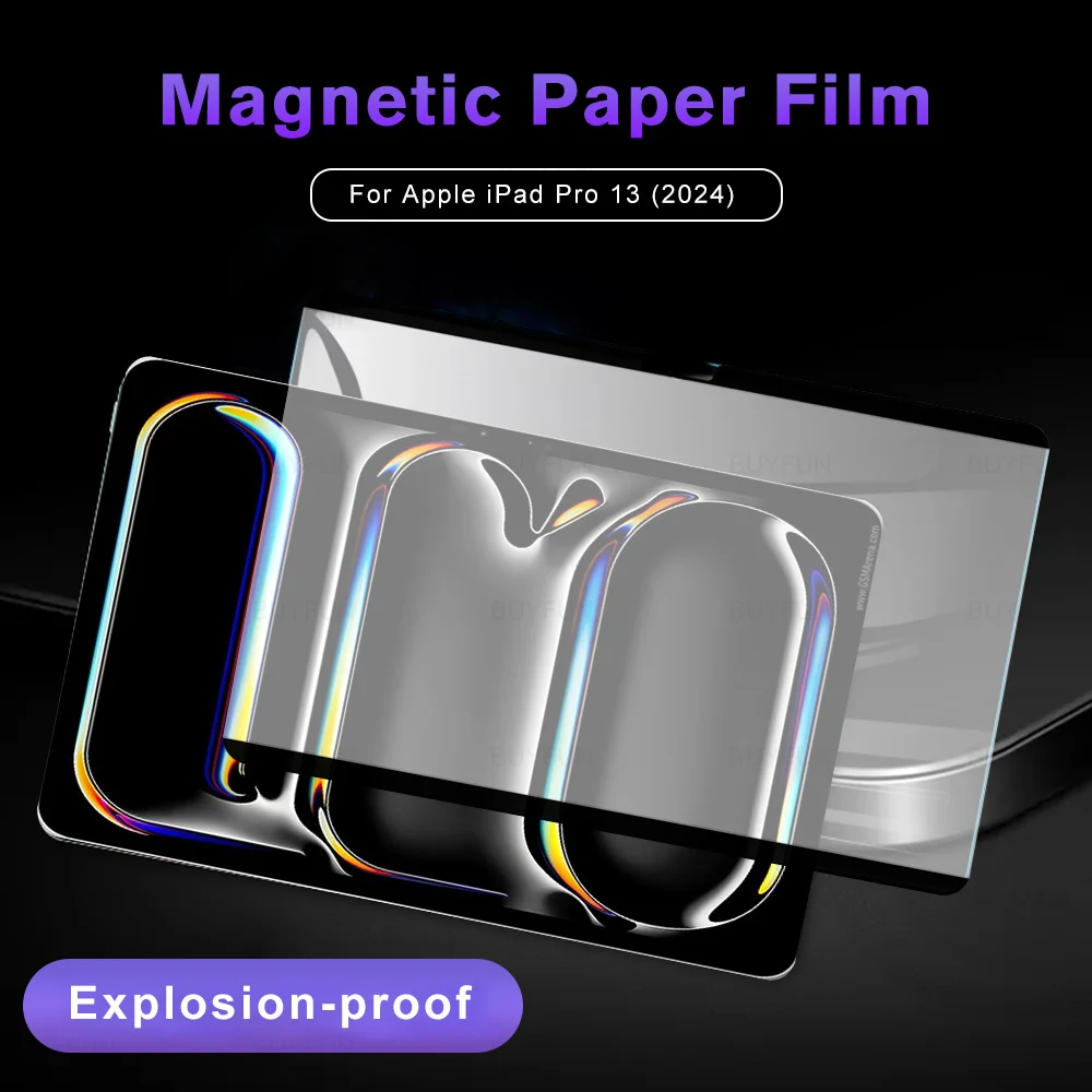 

Like Magnetic Paper Film For Apple iPad Pro 13 inch 7th iPadPro 5th Gen 2024 Air 11 6th A2903 A2926 A2837 A2899 Screen Protector