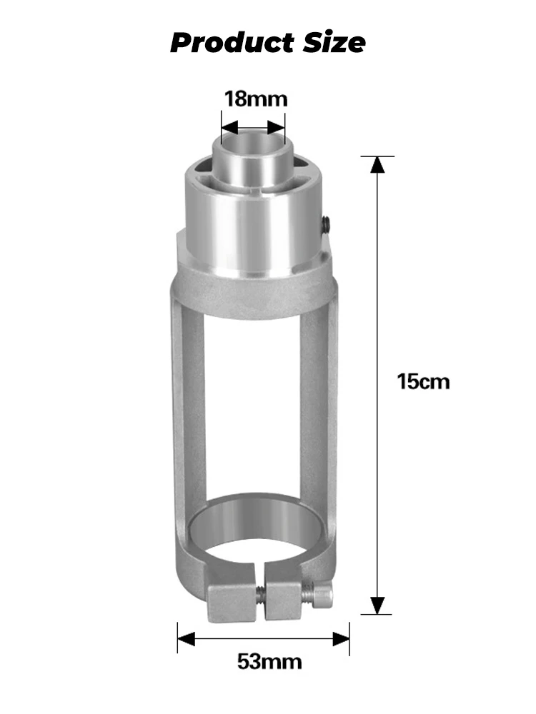 Square Hole Drill Bit Adapter Woodworking Hole Divine Tool Drill Bit Socket Adapter Impact Drill Fixing Bracket Square Hole Dril