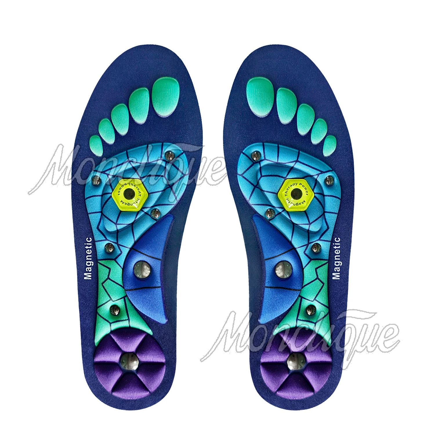 Medische Voet Magnetische Therapie Sport Inlegzolen Massage Gewichtsverlies Afslanken Acupressuur Binnenzool Anti-vermoeidheid Gezondheidszorg Schoen Pads
