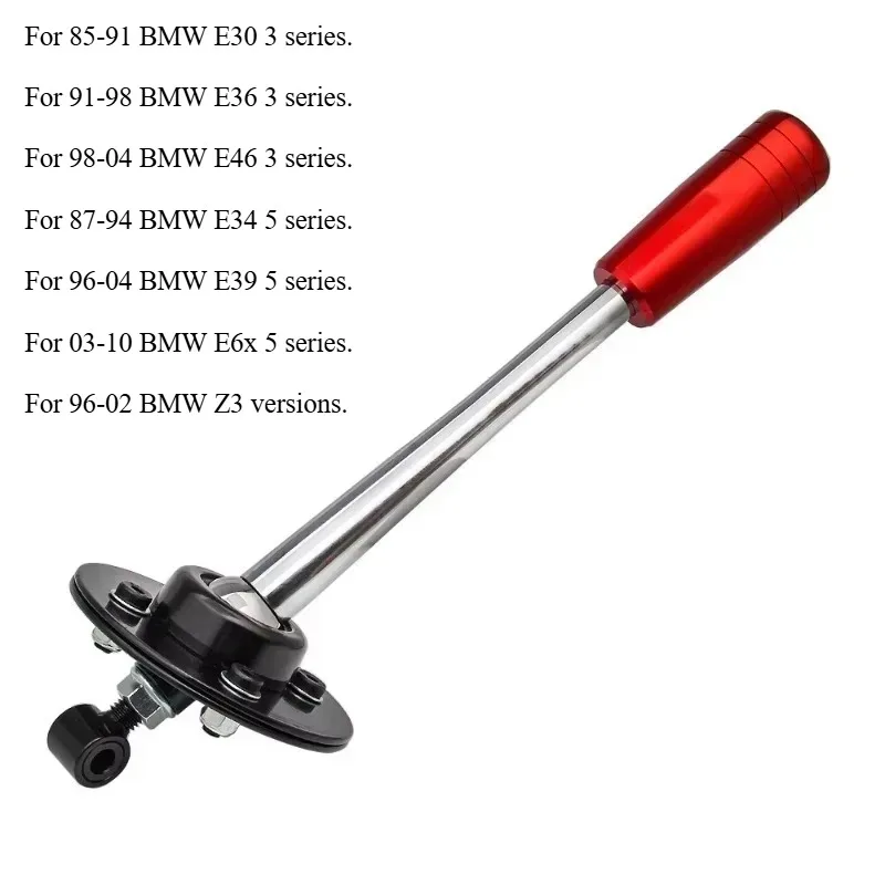 

Короткий рычаг переключения передач с ручкой для дрифта, регулируемый рычаг переключения передач для автомобиля E30 E36 E46 E34 E6x Z3 E39