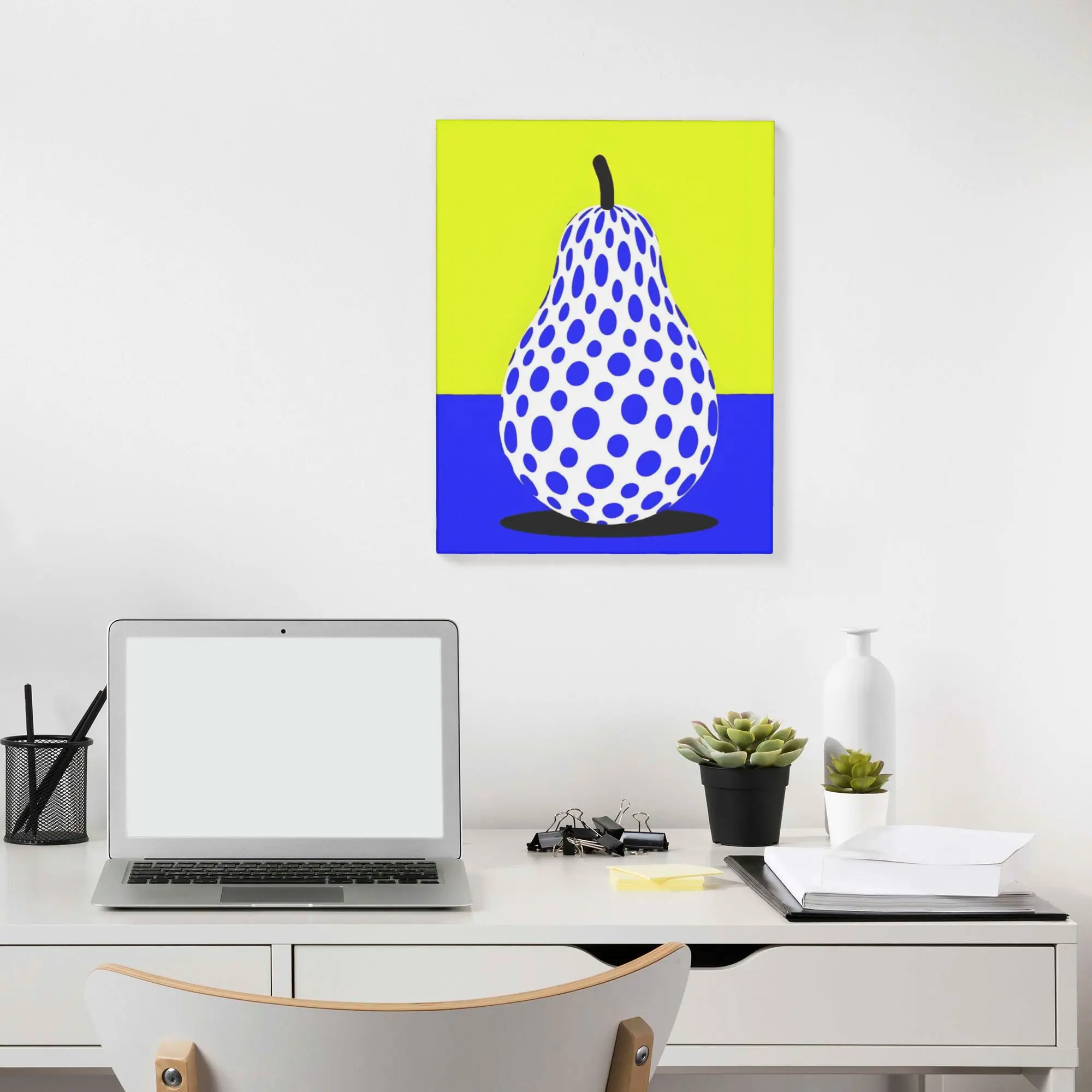 Yayoi Kusama Canvas Painting Wall Art Painting Unframed Art for Apartment Aesthetic Polka Unique Present for Friends 16x20inch,