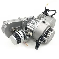 49cc Engine With T8F Gearbox 2 Stroke Gas Motor 44-6 For Mini Pocket Bike Scooter Dirt Bikes ATV Quad Motorized Bicycle