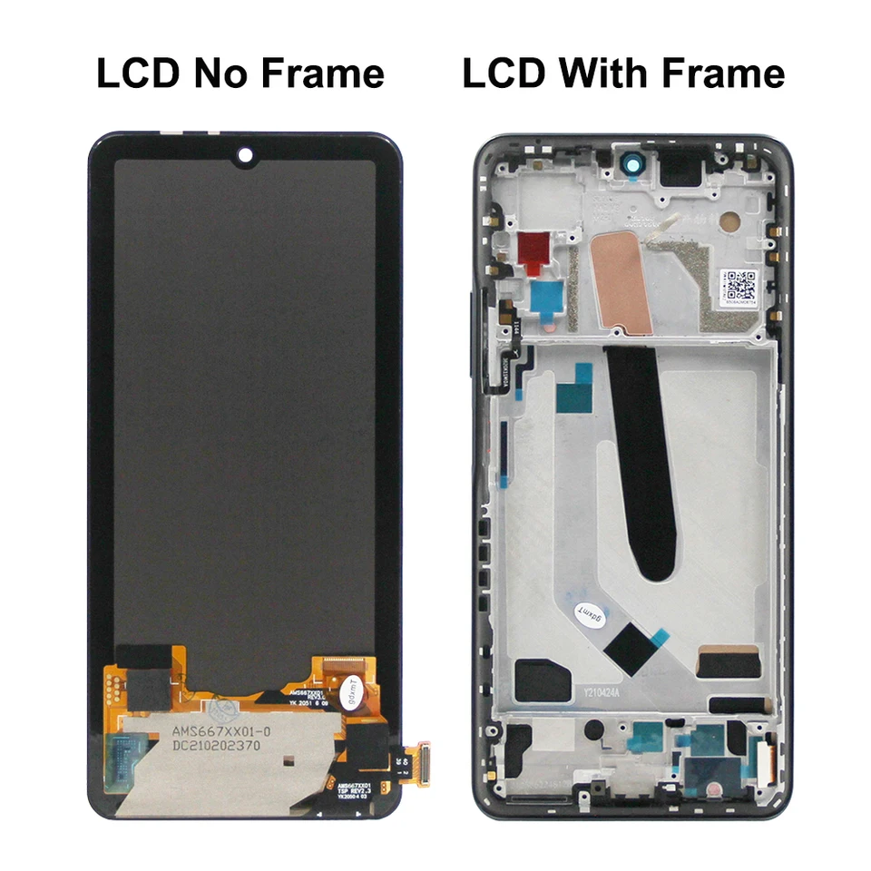 Xiaomi Poco f3用の交換用LCDタッチスクリーンセット,6.67インチ