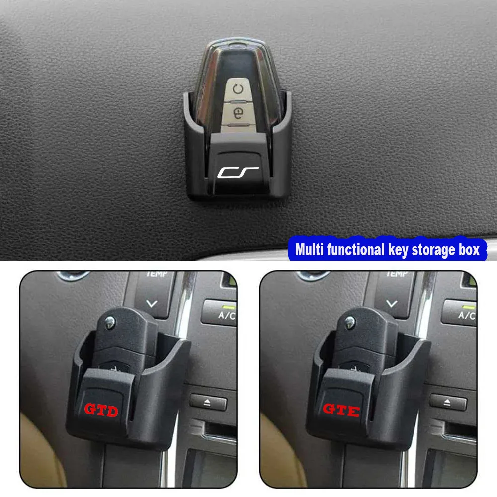 ABS Universal Car ID Card Key Storage rack For Volkswage VW CS GTD GTE Golf6 Golf3 Golf4 MK6 MK7 MK5 MK4 MK3 mk8 GOLF8