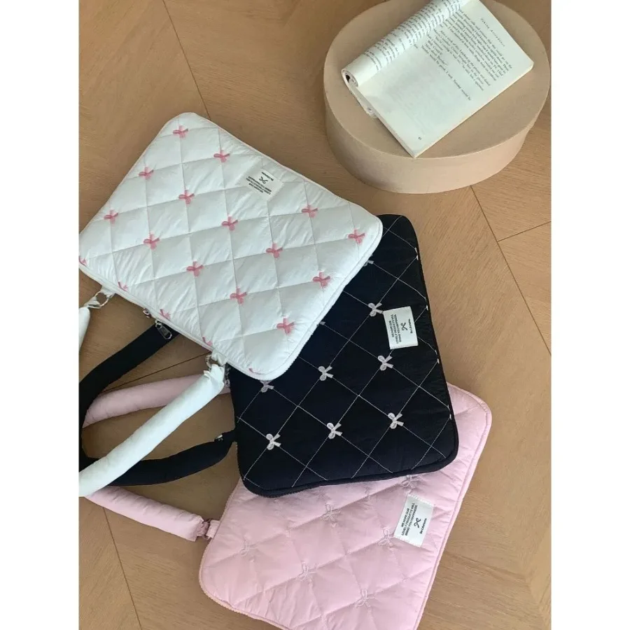 

Ins Style Sweet Versatile Notebook Shoulder Bag Casual Liner Case For 133 Inch Laptop