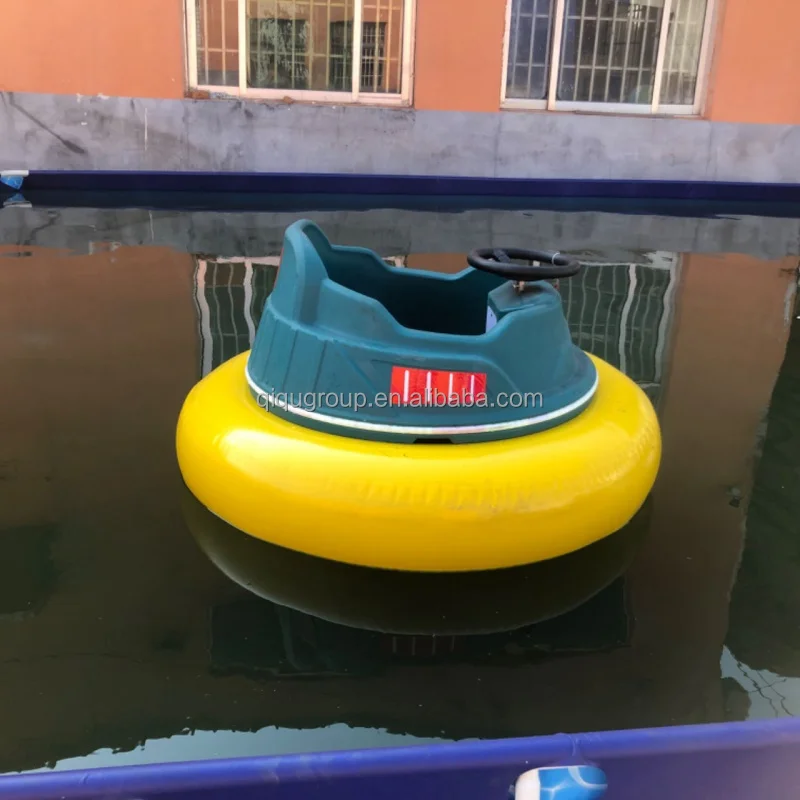 HDPE Material Electric Kids Mini Amusement Rides Aqua UFO Bumper Boat