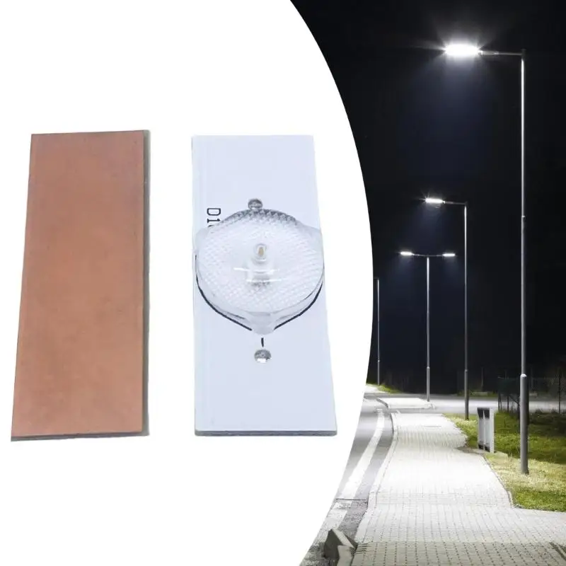 

U4LA 30Pcs LCD Universal LED Beads 3V Lamp Beads With Optical Len Fliter for TV Repair Simple Maintenance Enduring