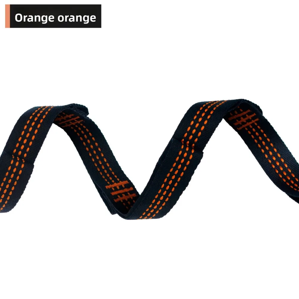 أشرطة أرجوحة مع 5 حلقات / 14 حلقة، تصميم عقدة شديدة التحمل، أشرطة بوليستر معززة للأماكن الخارجية باللون الأسود