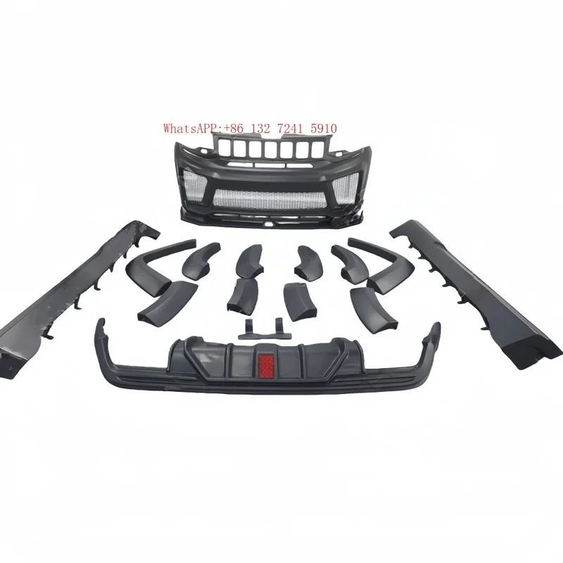 High Quality Widebody Conversion Body Kit Front Bumper Flares Grand Cherokee Trackhawk Car Accessories