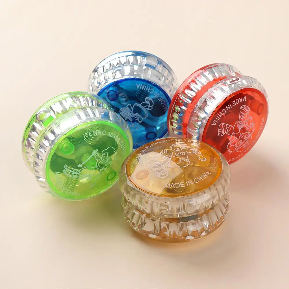 プラスチック発光ギフト手と目の開発ヨーヨークラシックおもちゃ LED 点滅