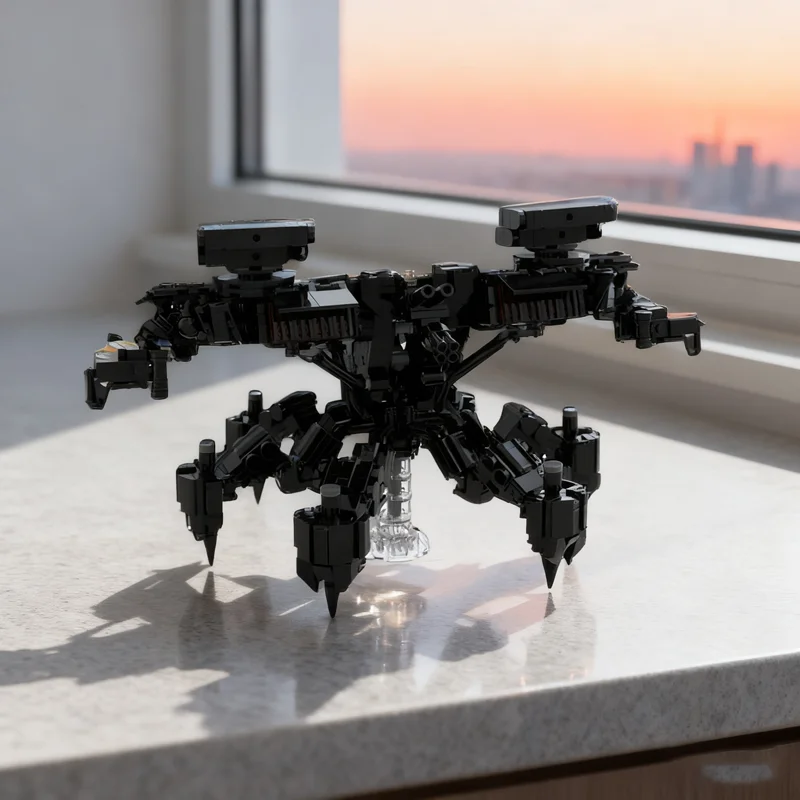 

1054pcs MOC Deathbringer Khopesh Gamesed Model Building blocks Construction creative Christmas gift Education Brick toy Birthday