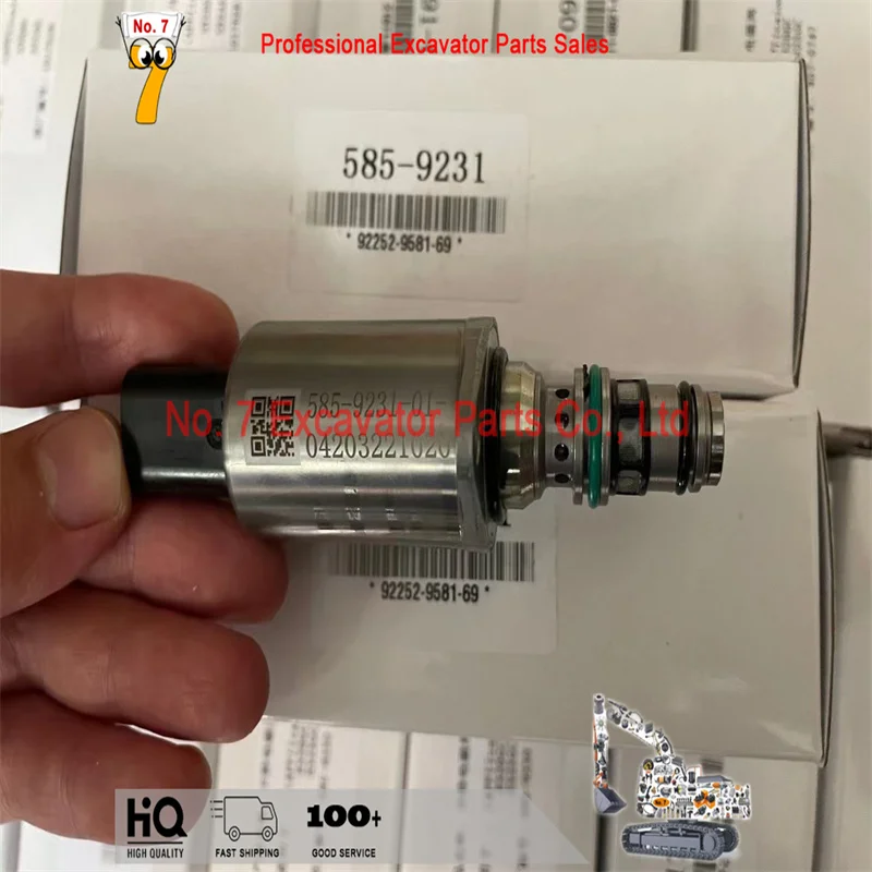 491-0908 5859230 611-6430 1013365 Solenoid Valve Assy For CAT E 349 352 340 C7.1 320GC 330GC 336GC 312GC 323GC 345gc excavator