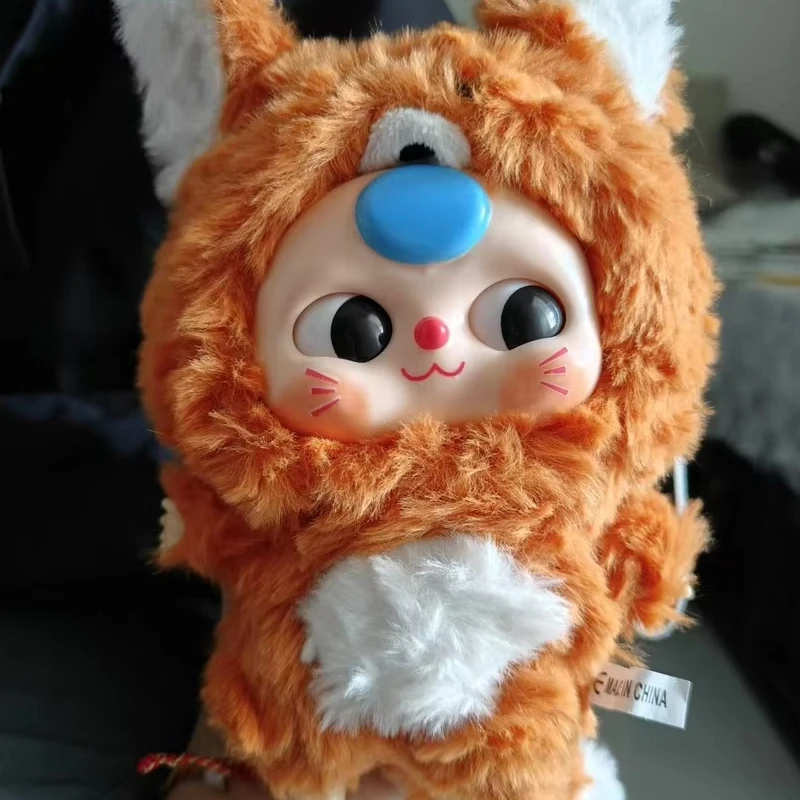 Origineel product Baby Threev3 blinde dozen van 3 jaar oude driedere generatie Animal Party-serie gemaakt van trendy en knuffelfiguur