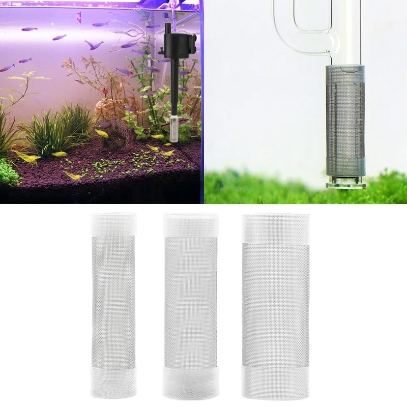 New Enhanced durable and reliable stainless steel cylinder guards for A0KF fish tank protector, featuring protective anti-suckin