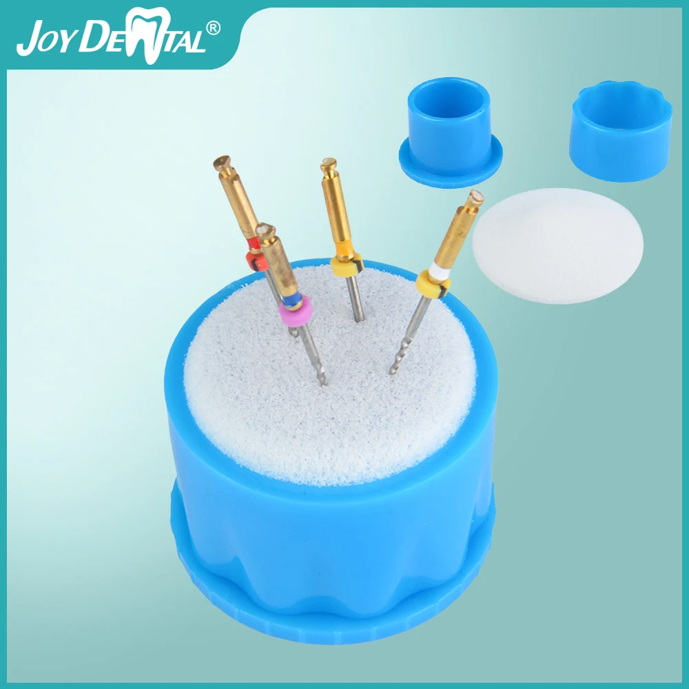 

JOY DENTAL Dental Root Canal File Stand Cleaning Dental Lab Autoclavable Round Endo Root Canal Holder Tools