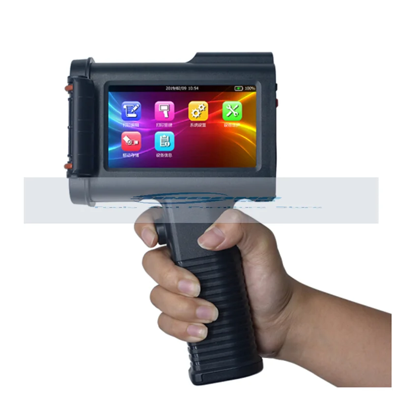 M2 handheld portable touch screen inkjet printer smart coder food plastic bag carton production date printing