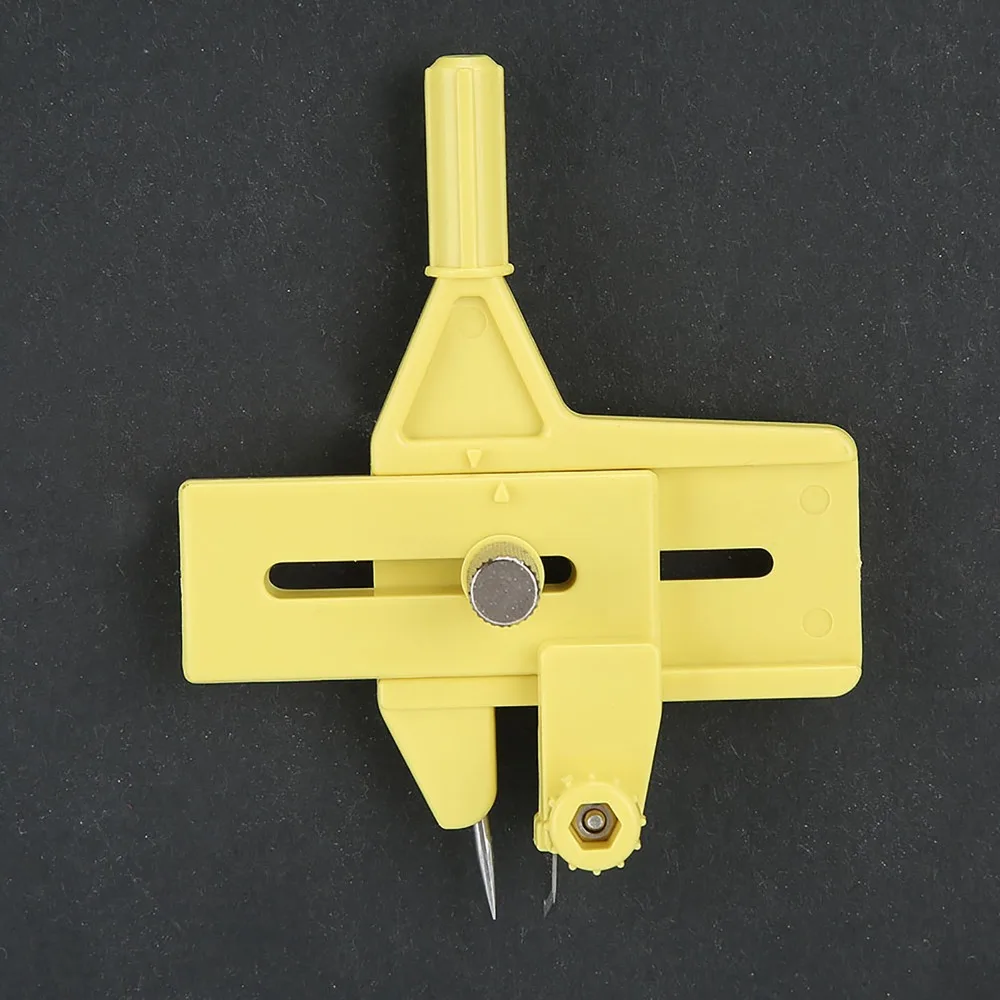 

Smooth Solid Circle Cutter Adjustable Durable Round Cutter Practical Sharp Cutting Tool DIY Project