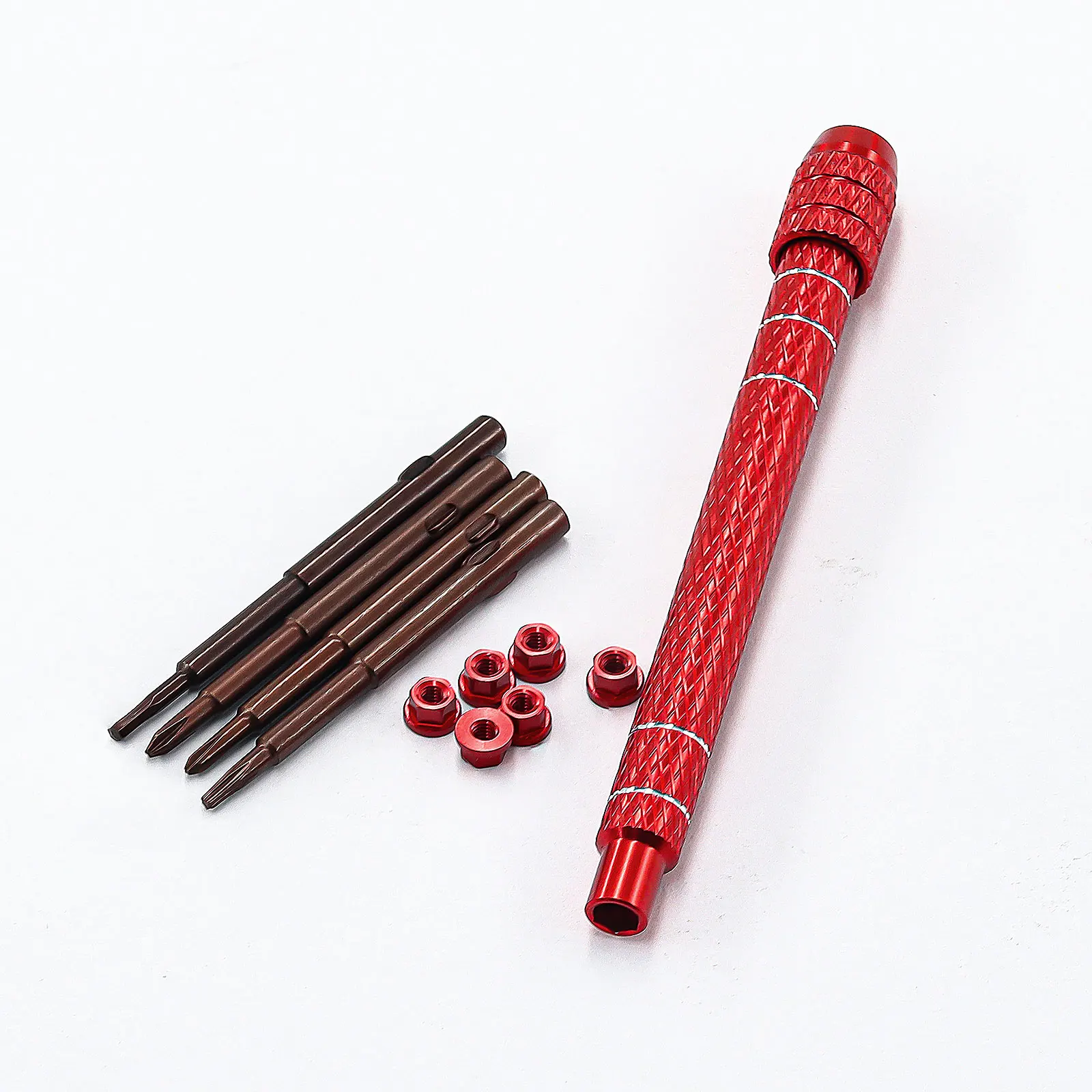 1/30 SCX30 RC Crawler Tool Kit Cross Screwdriver Socket Wrench M2 Nut Driver for Bronco Wrangler SCX24